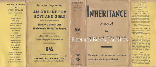 Bentley, Phyliss INHERITANCE 1st UK 1932