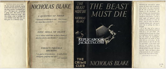 Blake, Nicholas THE BEAST MUST DIE 1st UK 1938