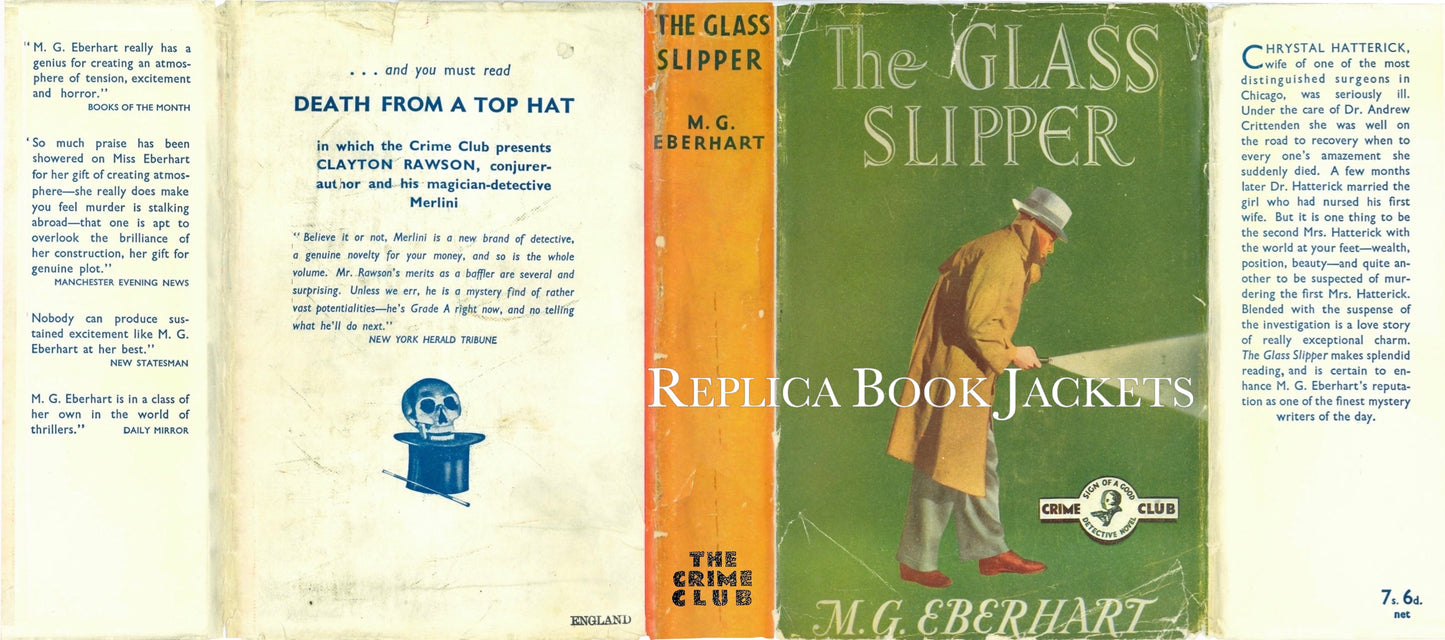 Eberhart, Mignon G. THE GLASS SLIPPER 1st UK 1938