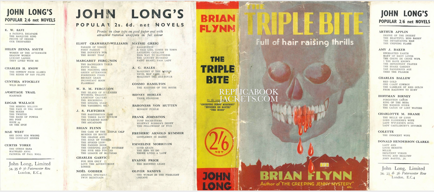 Flynn, Brian THE TRIPLE BITE 1st UK 1931