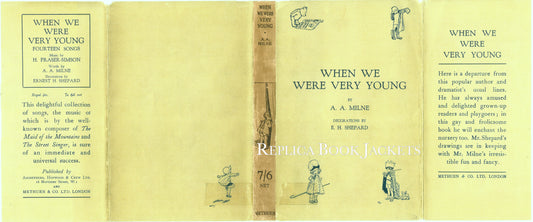 Milne, A.A. WHEN WE WERE VERY YOUNG 1st UK 1924