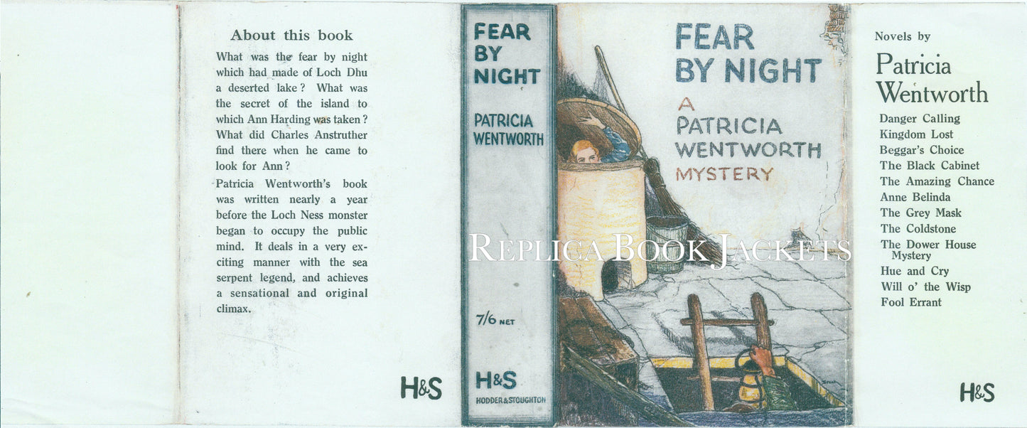 Wentworth, Patricia FEAR BY NIGHT 1st UK 1934