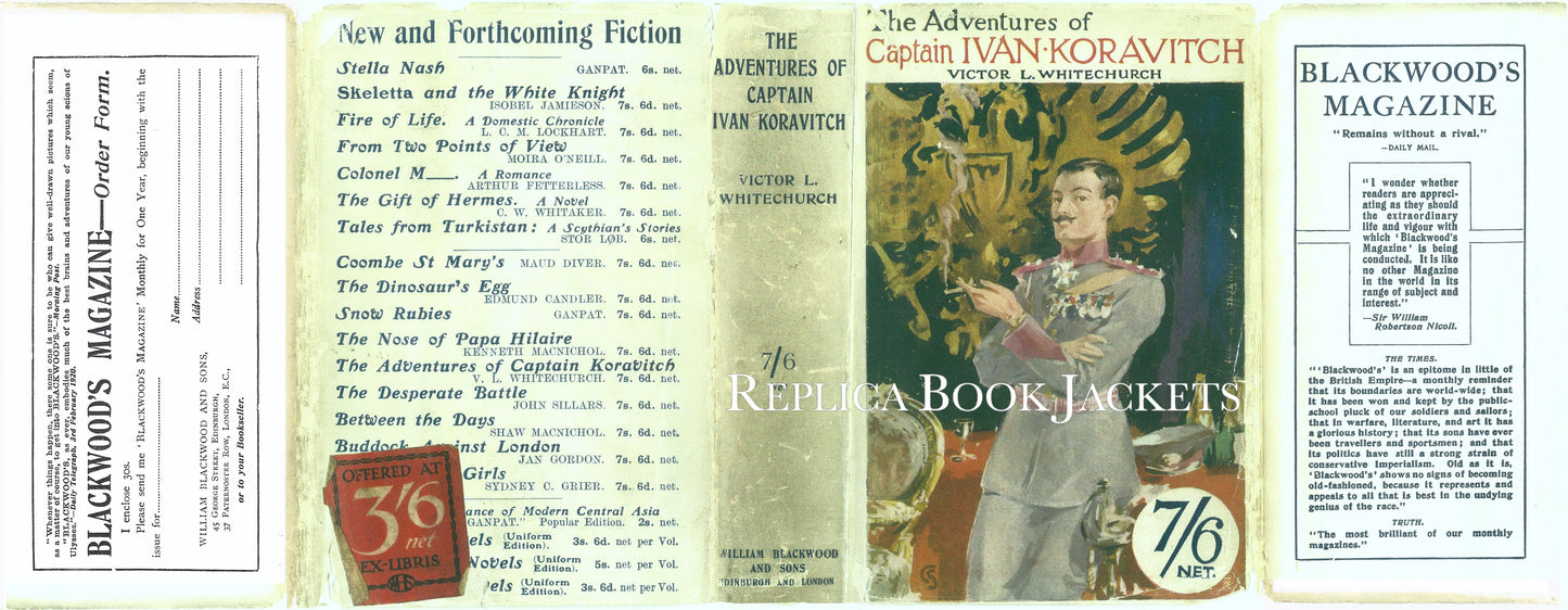 Whitechurch, Victor L. THE ADVENTURES OF CAPTAIN IVAN KORAVICH 1st UK 1925