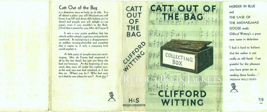 Witting, Clifford CATT OUT OF THE BAG 1st UK 1939