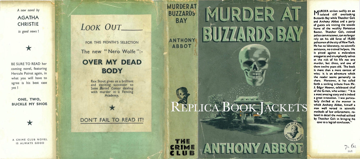 Abbot, Anthony MURDER AT BUZZARDS BAY 1st UK 1940