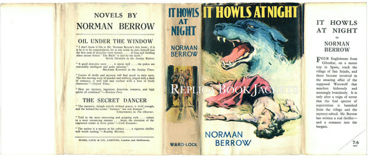Berrow, Norman IT HOWLS AT NIGHT 1st UK 1937
