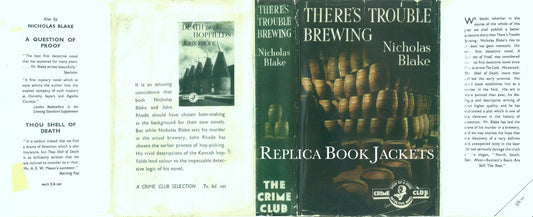 Blake, Nicholas THERE'S TROUBLE BREWING 1st UK 1937