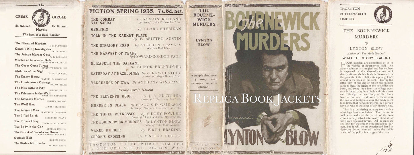 Blow, Lynton THE BOURNEWICK MURDERS 1st UK 1935