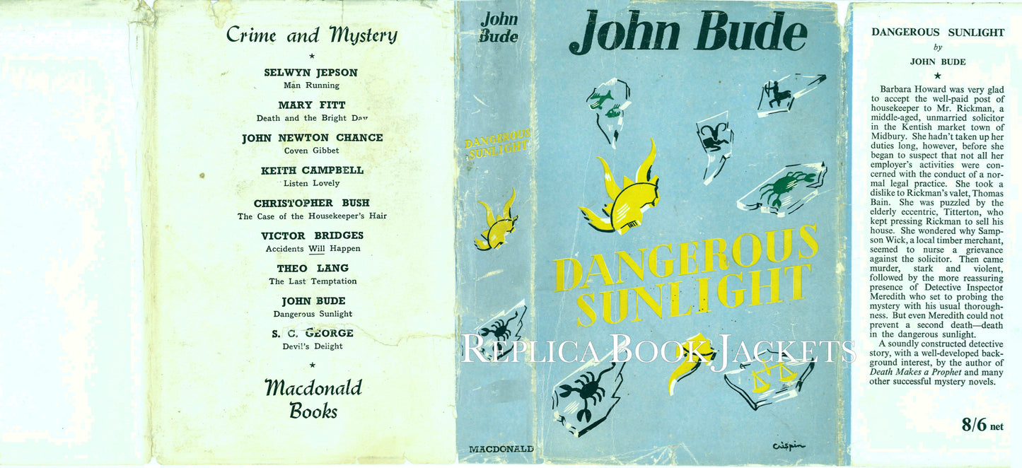 Bude, John DANGEROUS SUNLIGHT 1st UK 1948