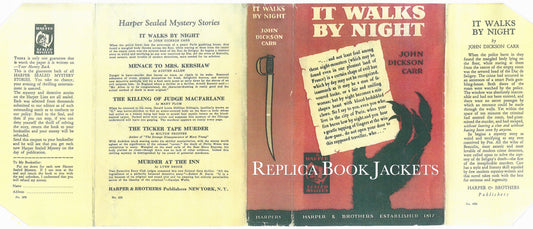 Carr, John Dickson IT WALKS BY NIGHT 1st US 1930
