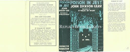 Carr, John Dickson POISON IN JEST 1st UK 1932