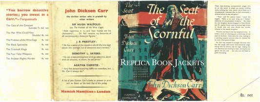 Carr, John Dickson THE SEAT OF THE SCORNFUL 1st UK 1942