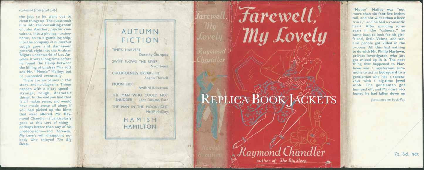 Chandler, Raymond FAREWELL, MY LOVELY 1st UK 1940