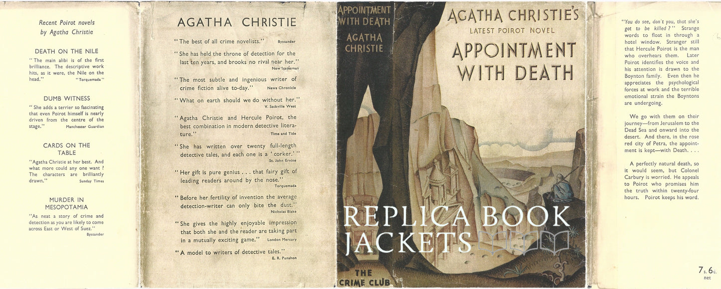 Christie, Agatha APPOINTMENT WITH DEATH 1st UK 1938