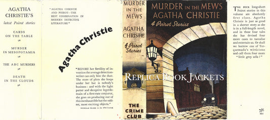Christie, Agatha MURDER IN THE MEWS 1st UK 1937