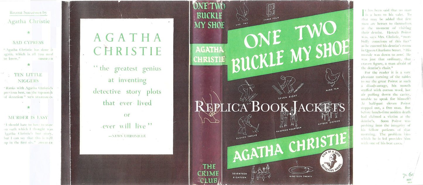 Christie, Agatha ONE, TWO BUCKLE MY SHOE 1st UK 1940