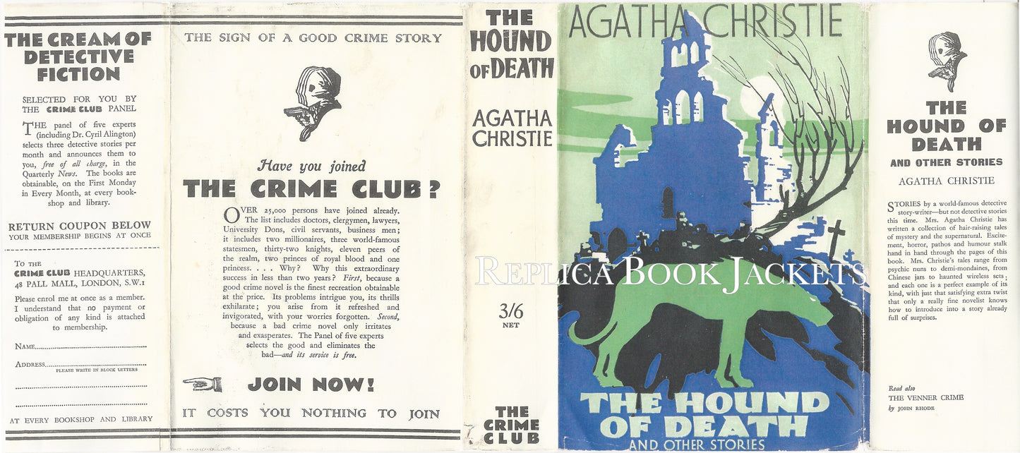Christie, Agatha THE HOUND OF DEATH UK 1933