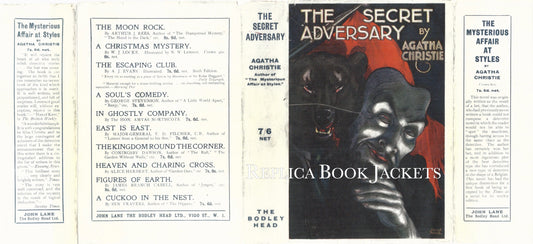 Christie, Agatha THE SECRET ADVERSARY 1st UK 1922