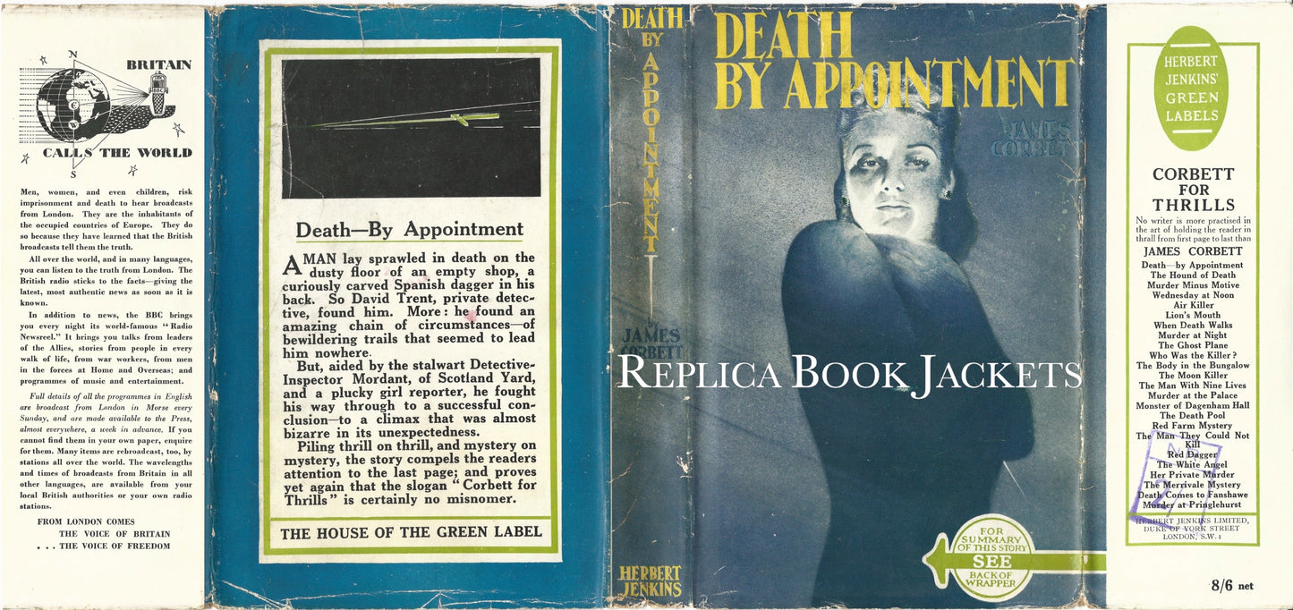 Corbett, James. DEATH BY APPOINTMENT 1st UK 1945