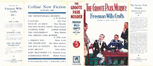 Crofts, Freeman Wills THE GROOTE PARK MURDER 1st UK 1923