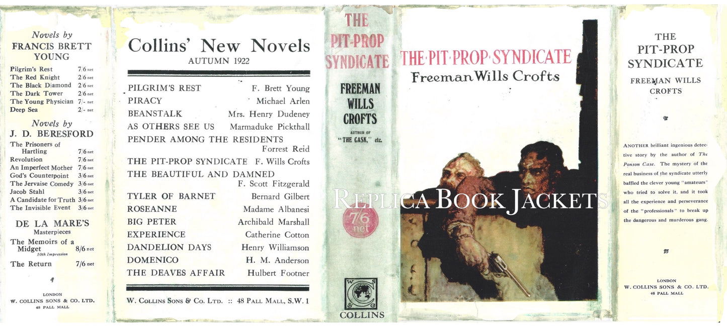 Crofts, Freeman Wills THE PIT-PROP SYNDICATE 1st UK 1922