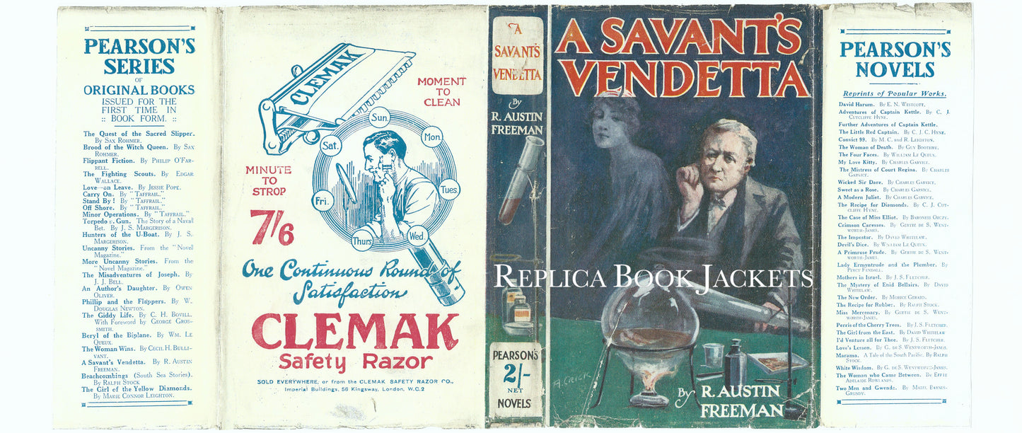 Freeman, R. Austin A SAVANT'S VENDETTA 1st UK 1920