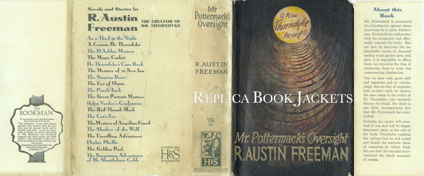 Freeman, R. Austin MR. POTTERMACK'S OVERSIGHT 1st UK 1930
