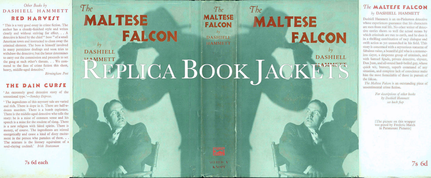 Hammett, Dashiell THE MALTESE FALCON 1st UK 1930