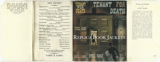 Hare, Cyril TENANT FOR DEATH 1st UK 1937
