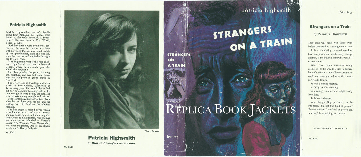 Highsmith, Patricia STRANGERS ON A TRAIN 1st US 1950
