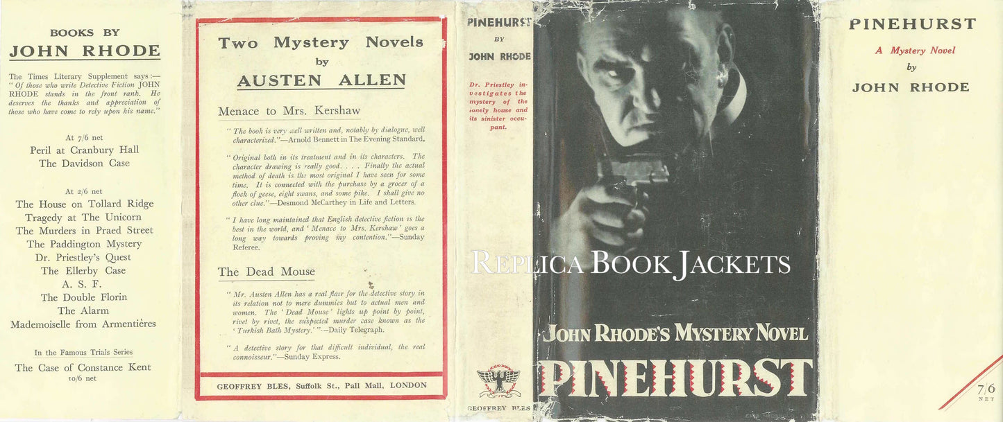 Rhode, John PINEHURST 1st UK 1930