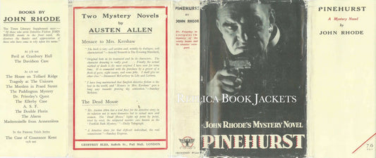 Rhode, John PINEHURST 1st UK 1930