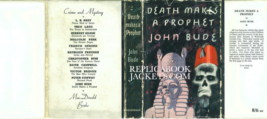 Bude, John DEATH MAKES A PROPHET 1st UK 1947
