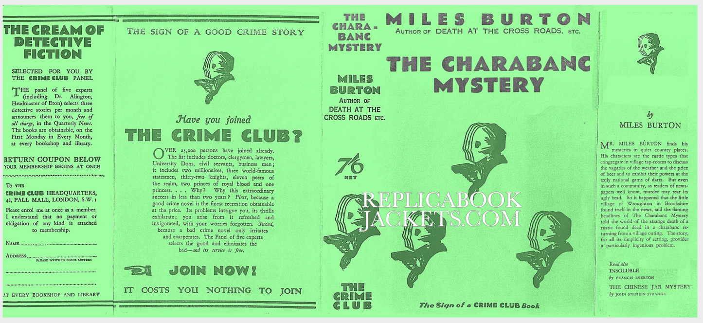 Burton, Miles THE CHARABANC MYSTERY 1st UK 1934