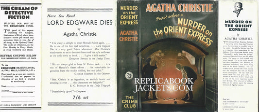 Christie, Agatha MURDER ON THE ORIENT EXPRESS 1st UK 1934