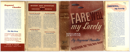 Chandler, Raymond FAREWELL, MY LOVELY 1st USA 1940