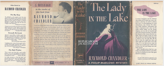 Chandler, Raymond THE LADY IN THE LAKE 1st USA 1943