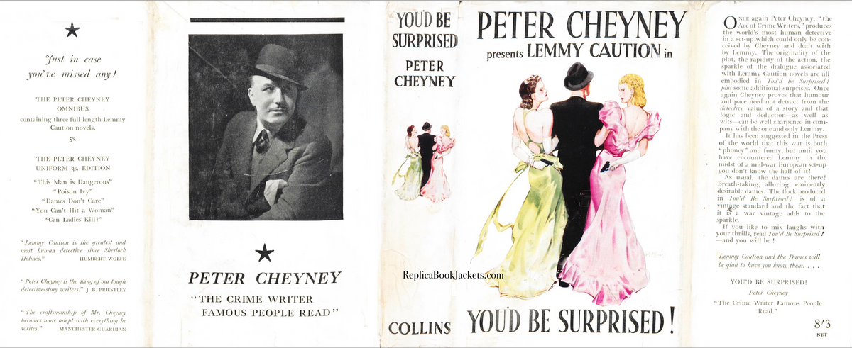 Cheyney, Peter YOU'D BE SURPRISED 1st UK 1940