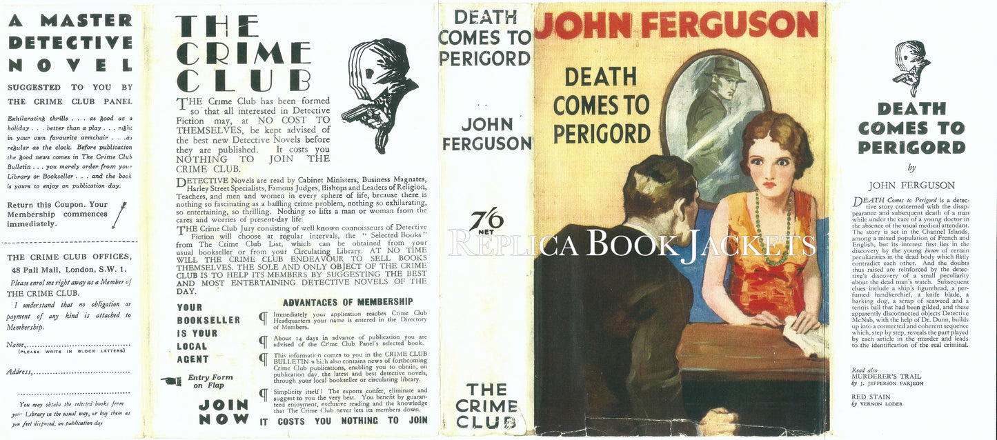 Ferguson, John DEATH COMES TO PERIGORD 1st UK 1931