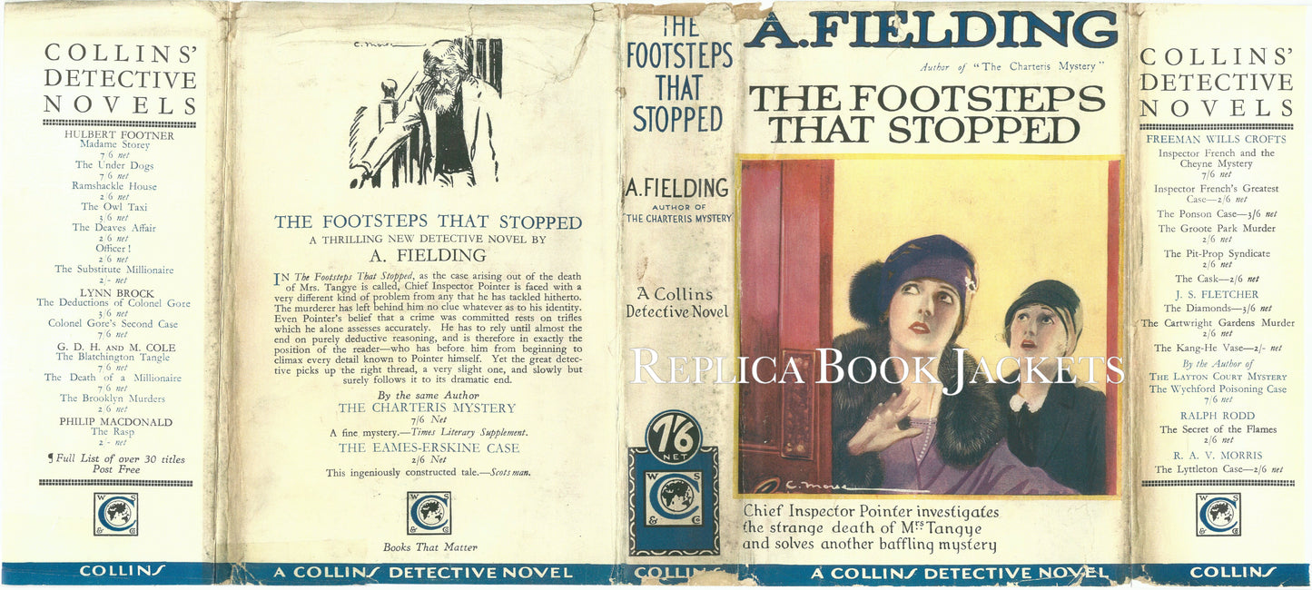 Fielding, A. THE FOOTSTEPS THAT STOPPED 1st UK 1926