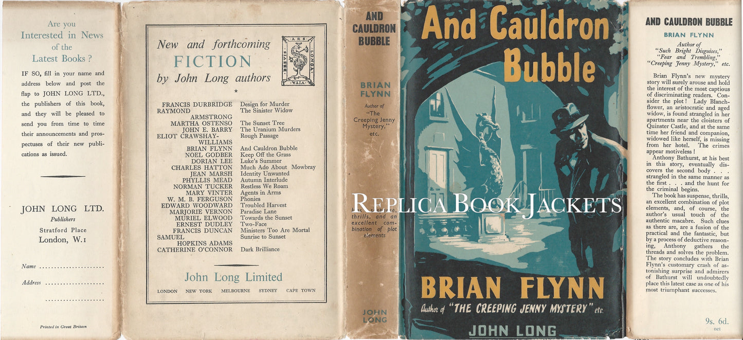 Flynn, Brian AND CAULDRON BUBBLE 1st UK 1951