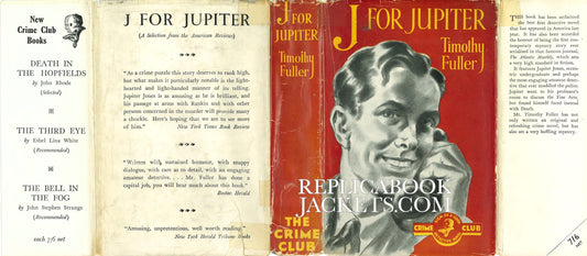 Fuller, Timothy J FOR JUPITER 1st UK 1937