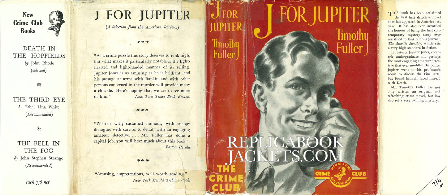Fuller, Timothy J FOR JUPITER 1st UK 1937
