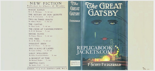 Fitzgerald, F. Scott THE GREAT GATSBY 1st UK 1926
