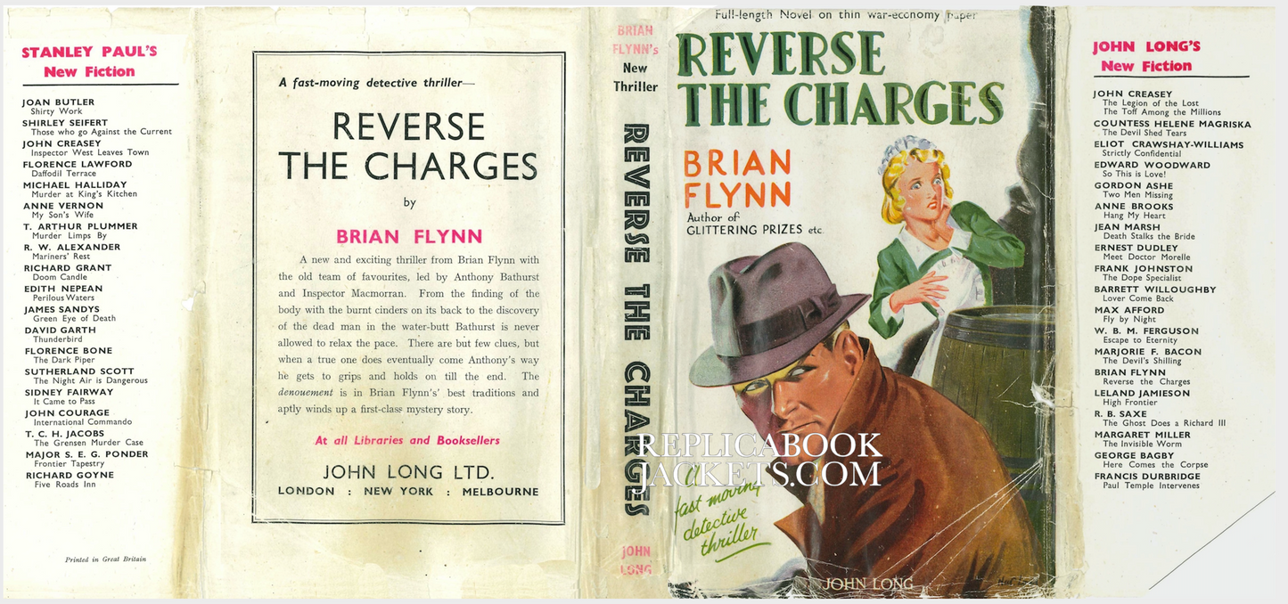 Flynn, Brian REVERSE THE CHARGES 1st UK 1943