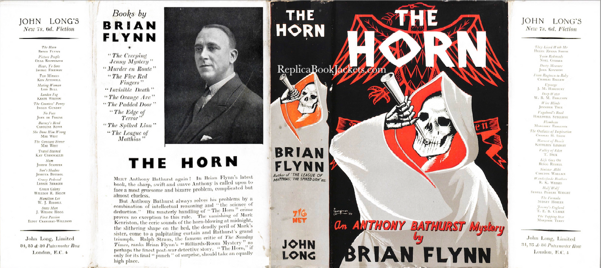 Flynn, Brian THE HORN 1st UK 1934