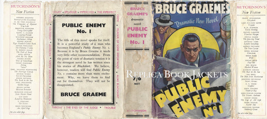 Graeme, Bruce PUBLIC ENEMY NO.1 1st UK 1934