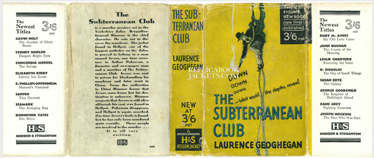 Geoghegan, Laurence. THE SUBTERRANEAN CLUB. 1st UK 1932