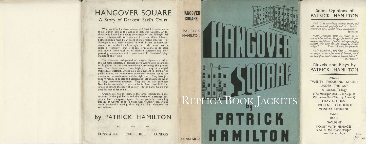 Hamilton, Patrick HANGOVER SQUARE 1st UK 1941