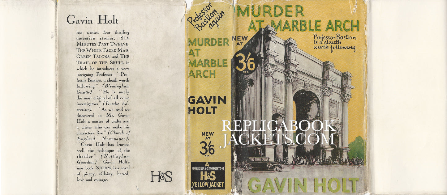 Holt, Gavin MURDER AT MARBLE ARCH 1st UK 1931